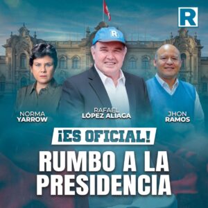 Rafael Aliaga Rumbo a la Presidencia